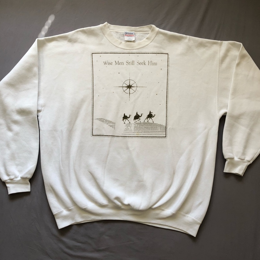Vintage 1999 Nativity Fleece